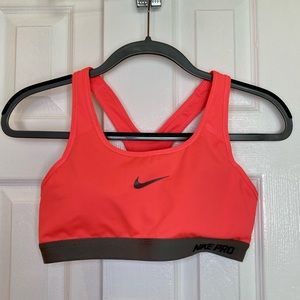 Nike Neon Pink  Sports Bra
